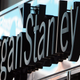 A sign hangs from Morgan Stanley’s New York City headquarters on June 21, 2006.